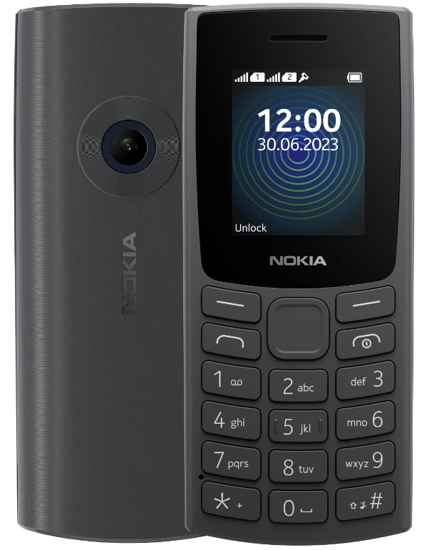Мобильный телефон Nokia 110 DS TA-1567 Charcoal