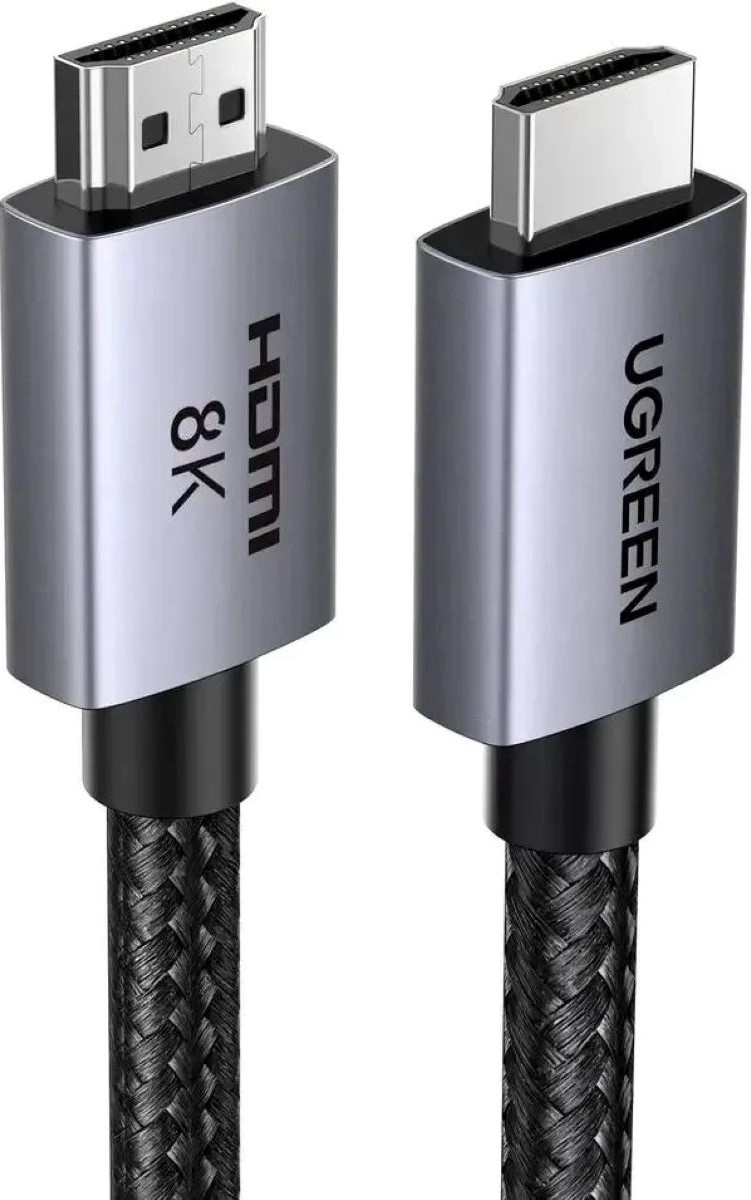 Кабель UGREEN HD171 (25907) HDMI 2.1 Male To Male 8K Cable. Длина: 0,5м. Цвет: серый