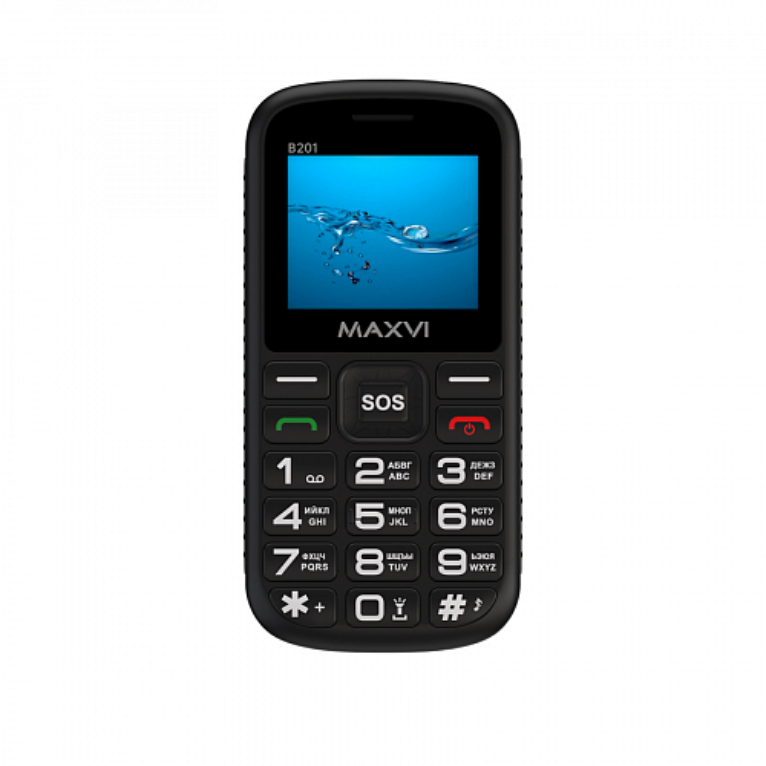 Мобильный телефон Maxvi B201 Black