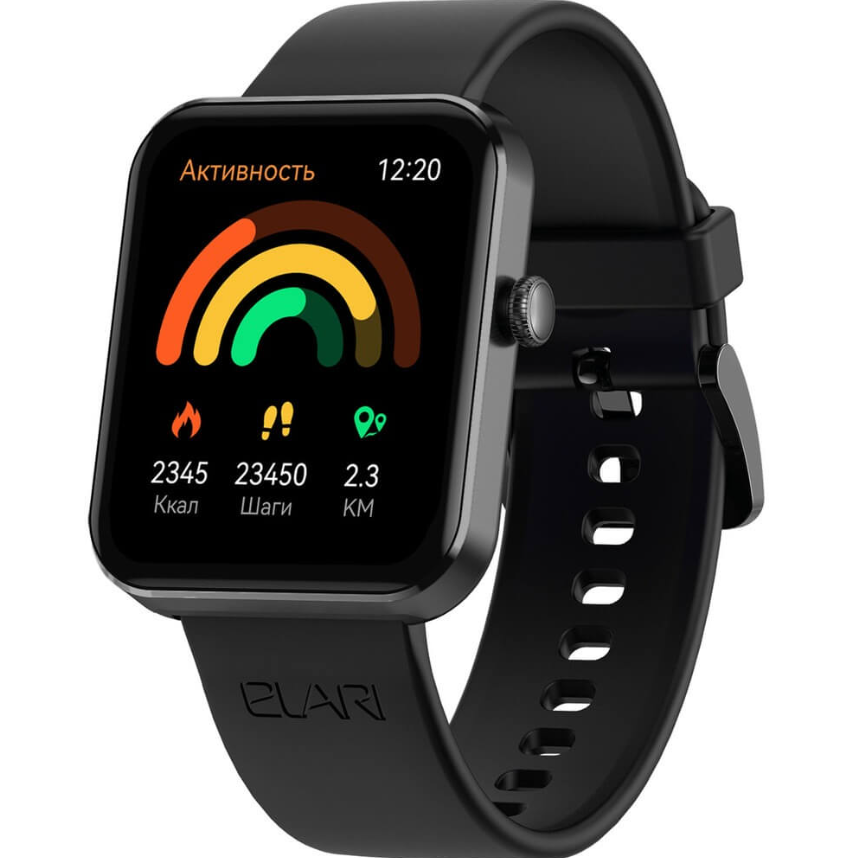 Часы Elari Watch Lite Черные