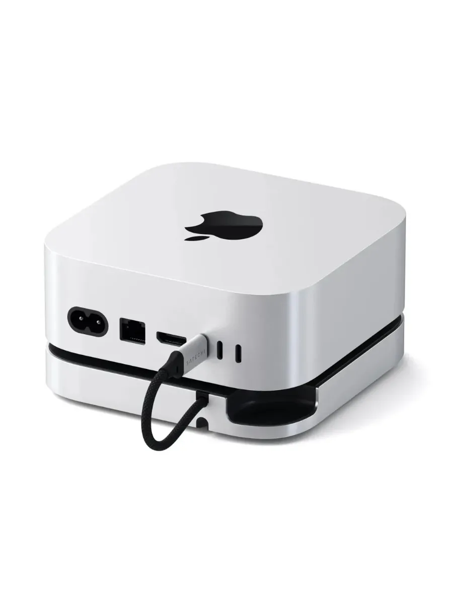 Satechi ST-GNMMES Mac Mini M4 Stand & Hub with SSD