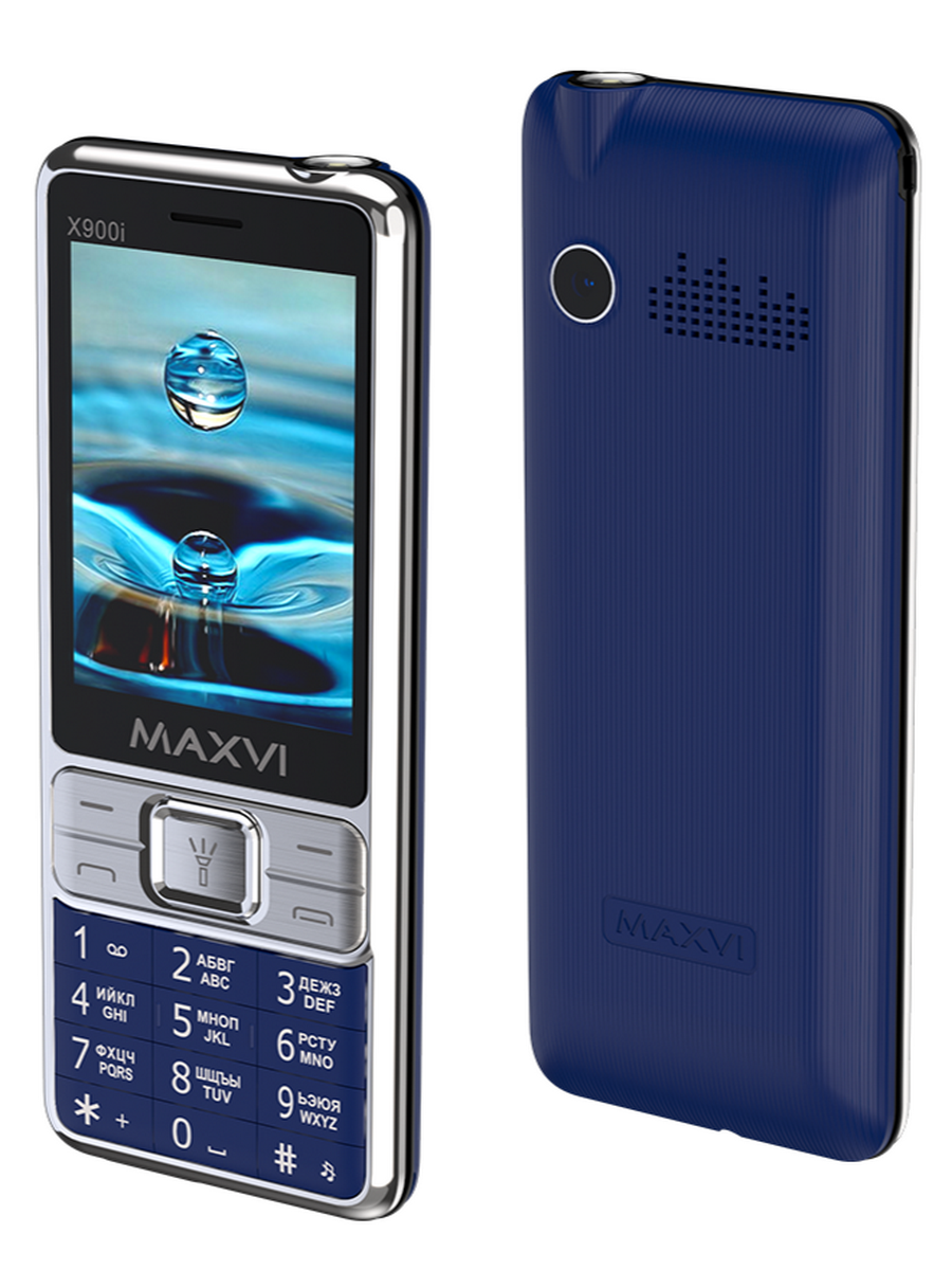 Мобильный телефон Maxvi X900i Blue