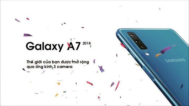 Тизер шикарной новинки от наших корейских друзей  Samsung Galaxy A7 2018