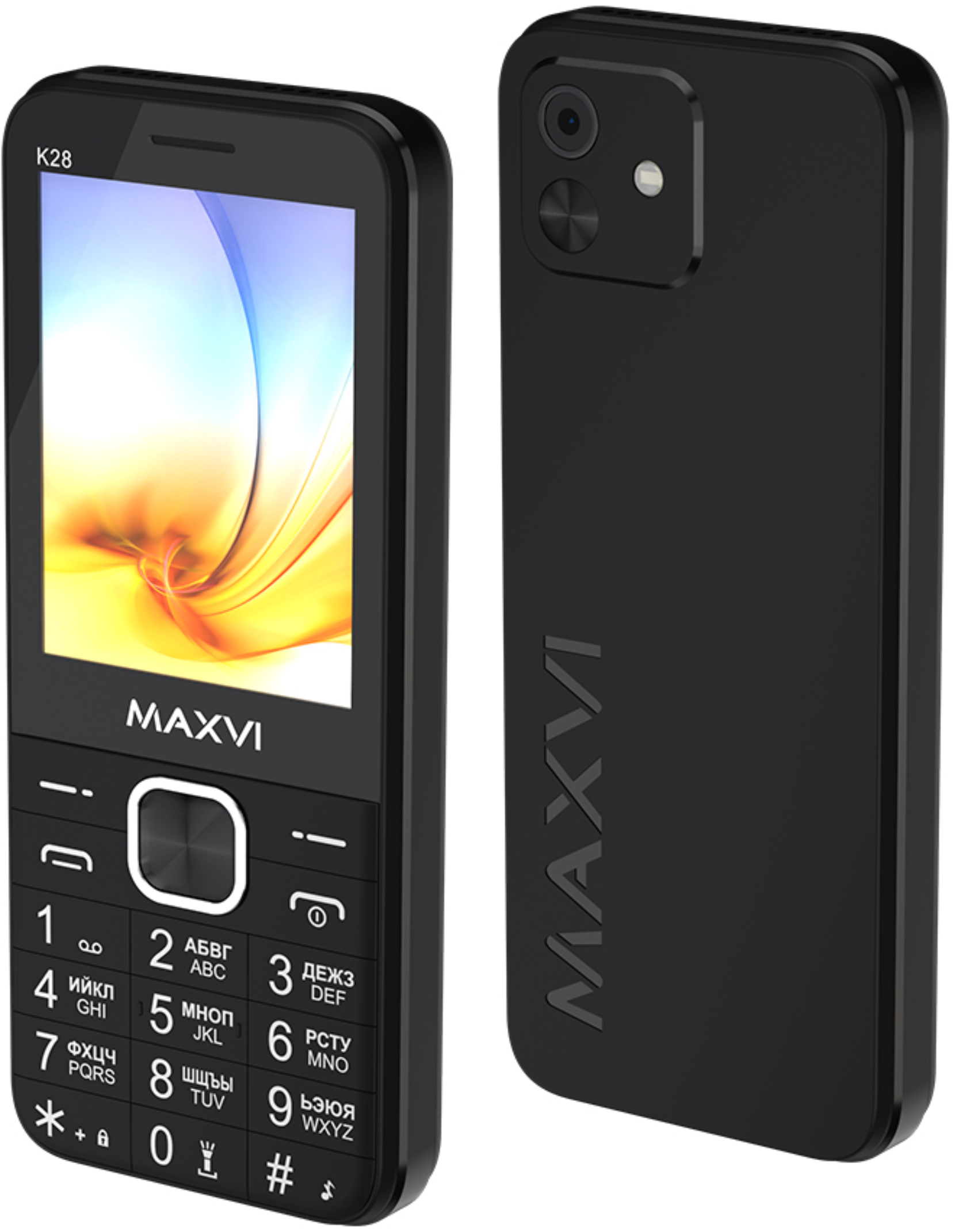 Мобильный телефон Maxvi K28 Black