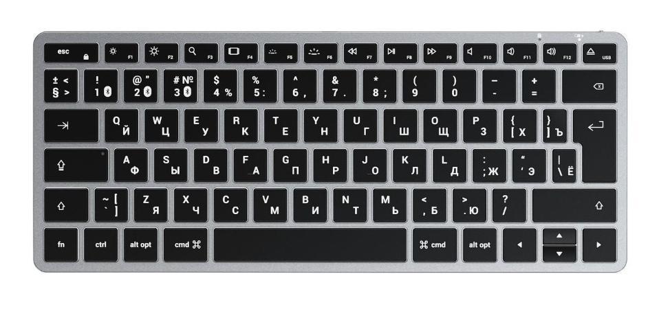 Satechi Slim X1 Bluetooth (Русская раскладка)