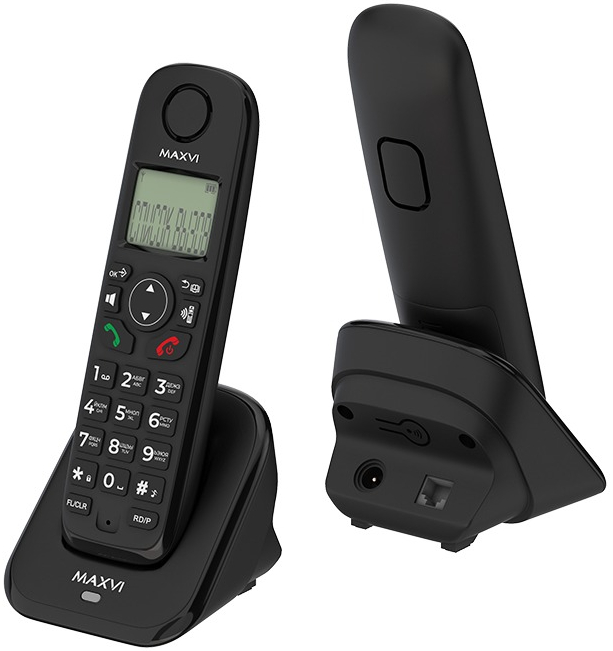 Радиотелефон Maxvi GA-01 black