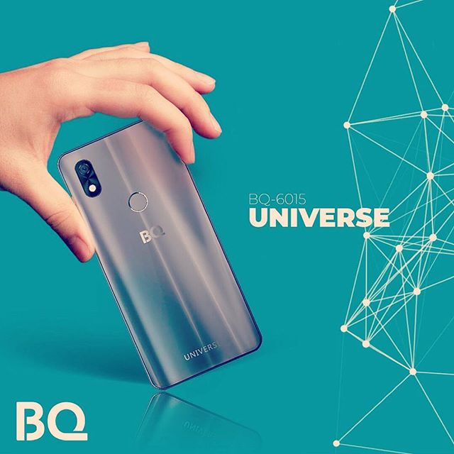 Ты уже видел наш новый стильный смартфон BQ Universe Самое время узнать о нем подробнее 6 экран с минимальными рамками и топовым соотношением сторон 199 компактный и стильный корпус мощная начинка  8ядерный процессор Qualcomm, 3Гб оперативки модуль NFC дл