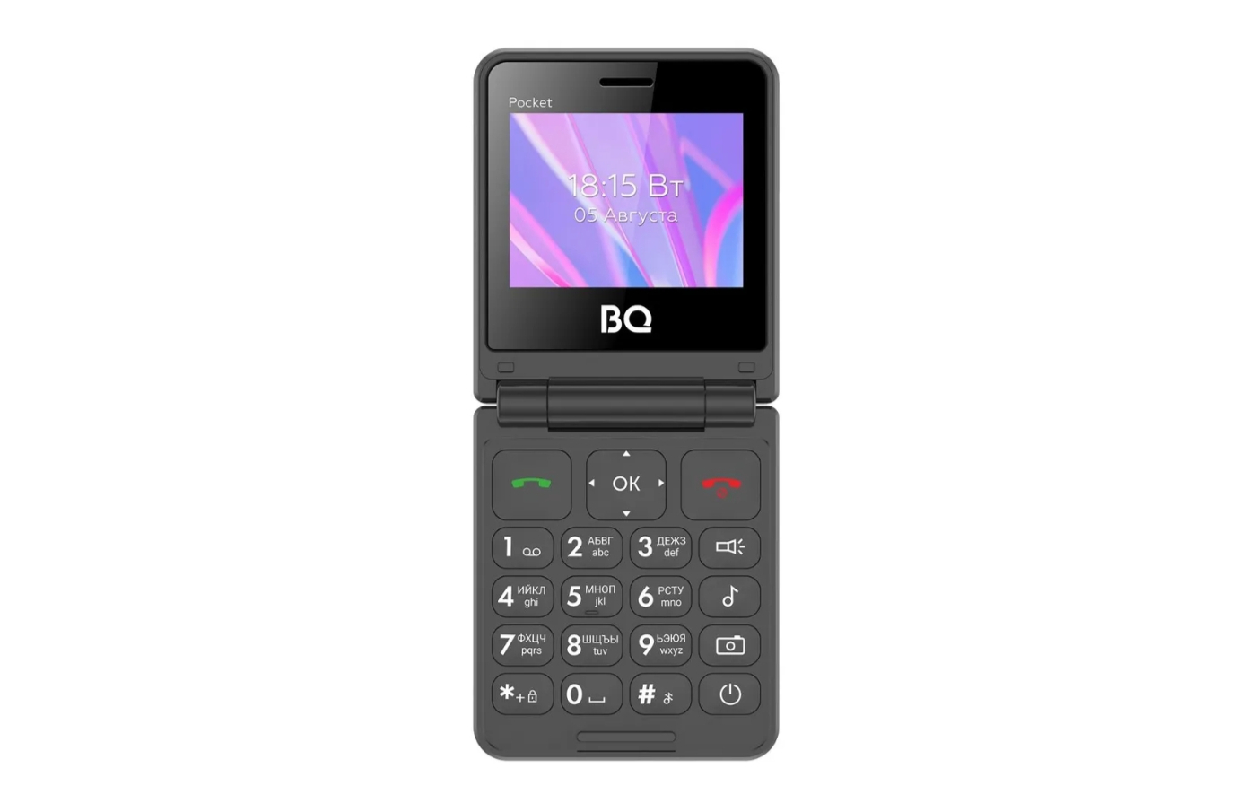 Мобильный телефон BQ 2456 Pocket Red
