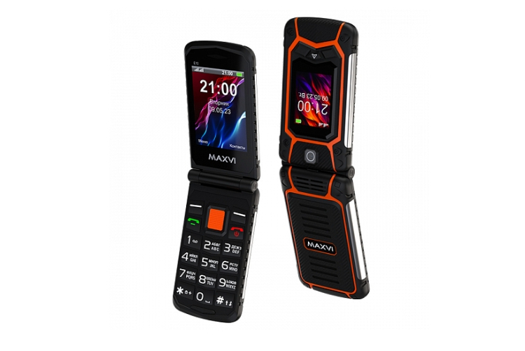 Мобильный телефон Maxvi E10 Orange