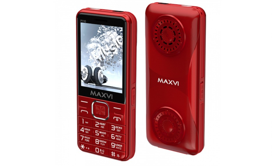 Мобильный телефон Maxvi P110 Red