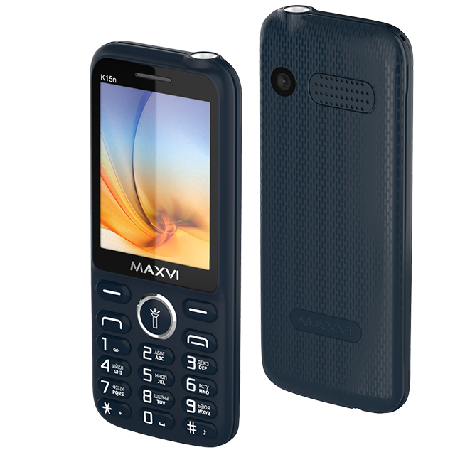 Мобильный телефон Maxvi K15n Blue