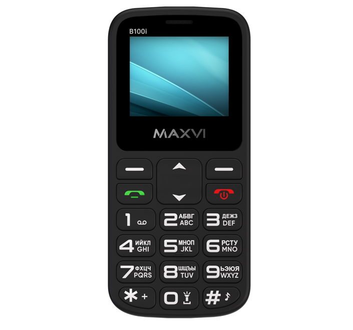 Мобильный телефон Maxvi B100i Black