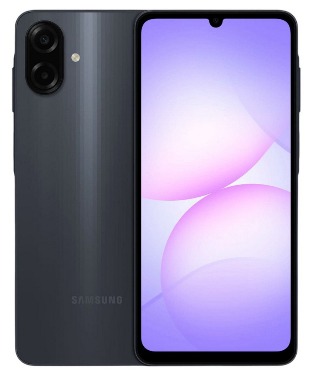 Смартфон Samsung Galaxy A07 4/64GB Black AU