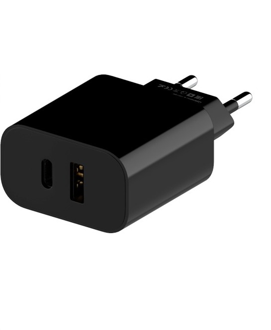 СЗУ Maxvi CHL-602PD 30W 6A, QC 3.0, 1 x USB, 1 x Type-C , цвет: черный