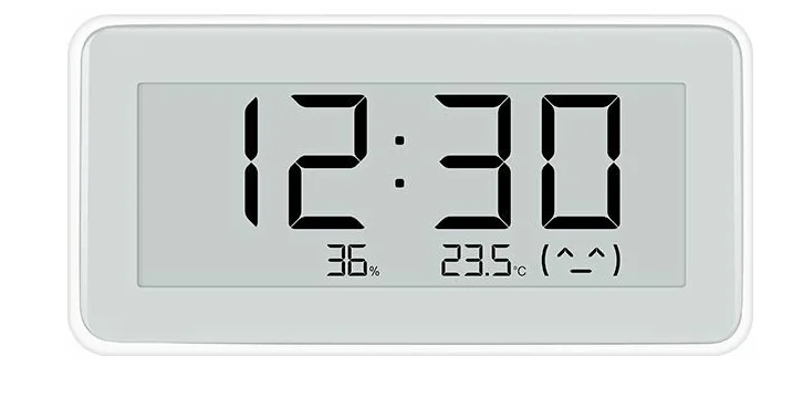 Часы термогигрометр Xiaomi Temperature and Humidity Monitor Clock LYWSD02MMC