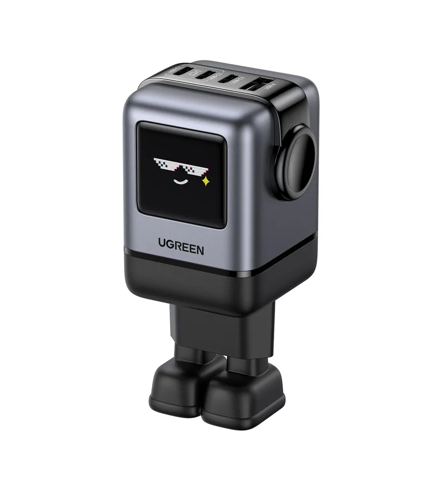 Зарядное устройство UGREEN X688 (45515B) 100W UNO 4-Port GaN USB-A+3*USB-C Fast Charger EU серый