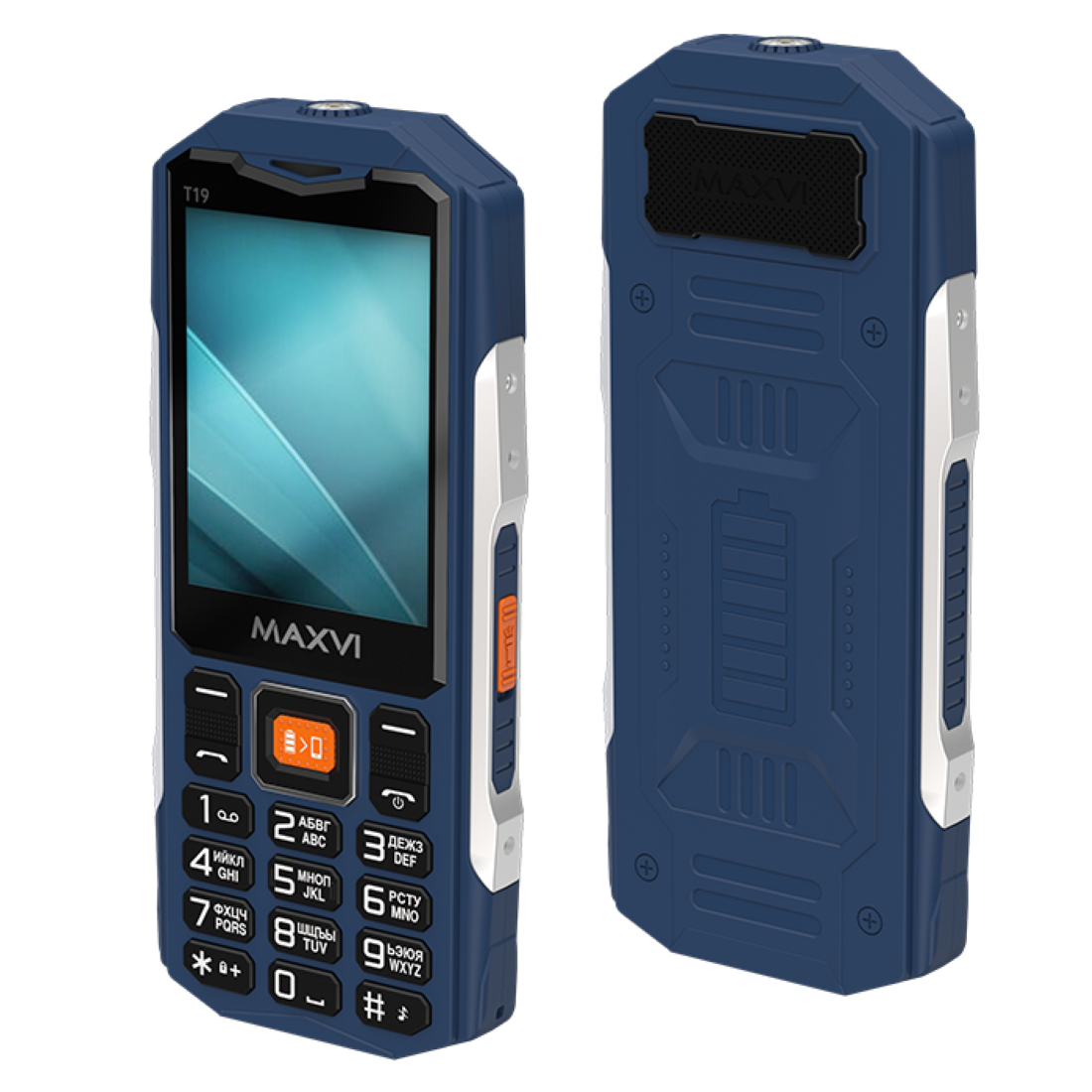 Мобильный телефон Maxvi T19 Blue