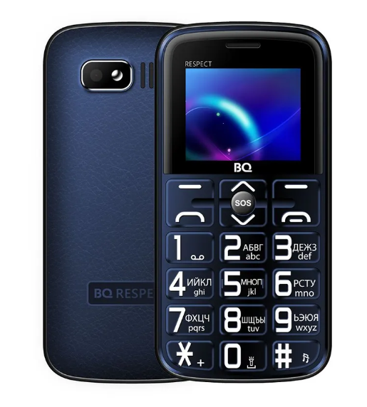 Мобильный телефон BQ 1851 Respect Blue