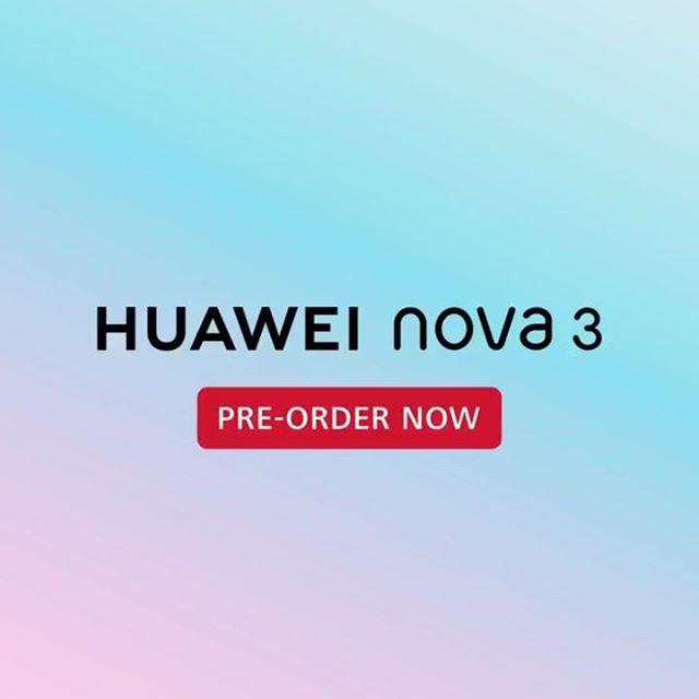 Новинки от Huawei Nova 3 и Nova 3i
