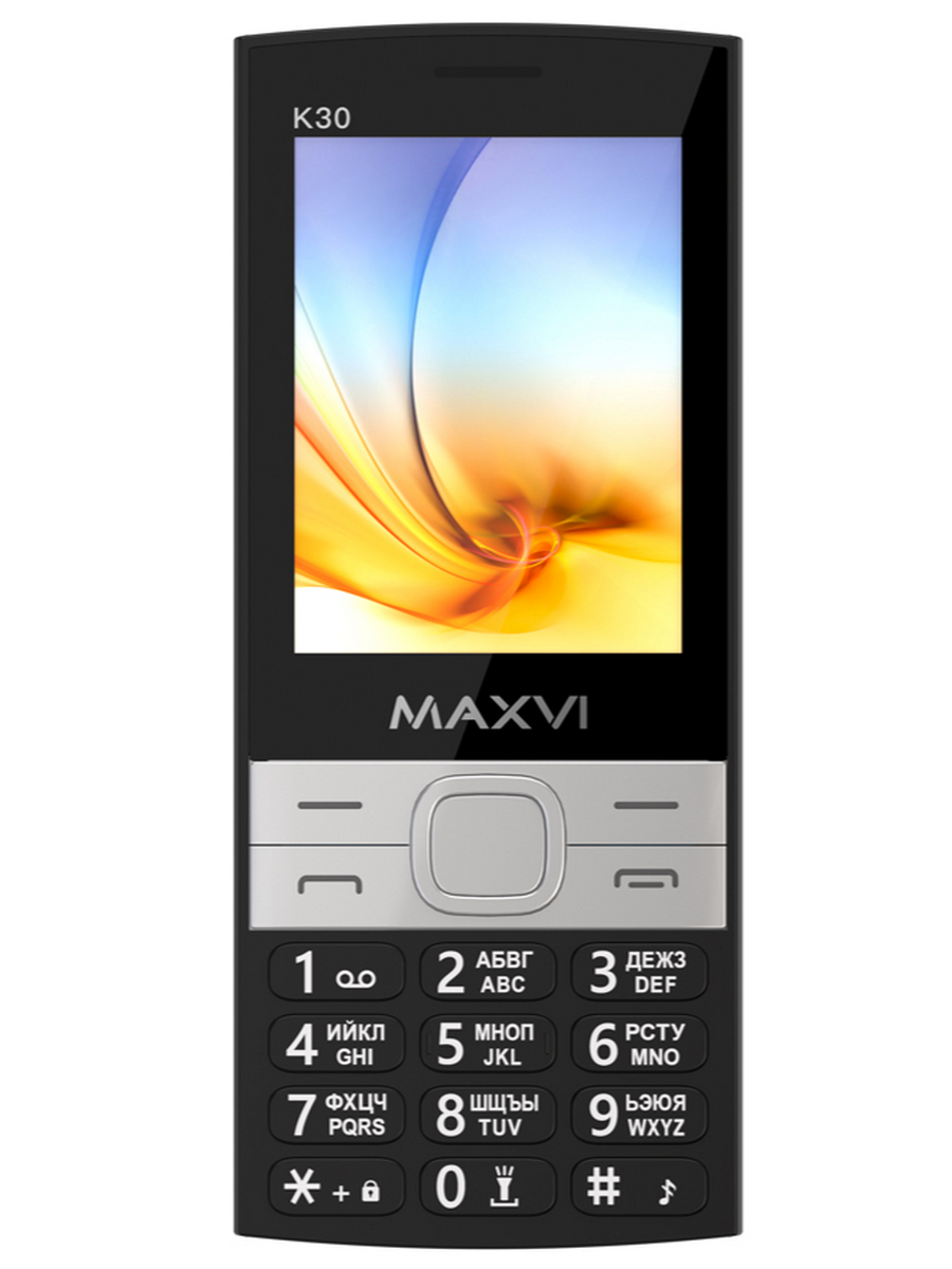 Мобильный телефон Maxvi K30 Black