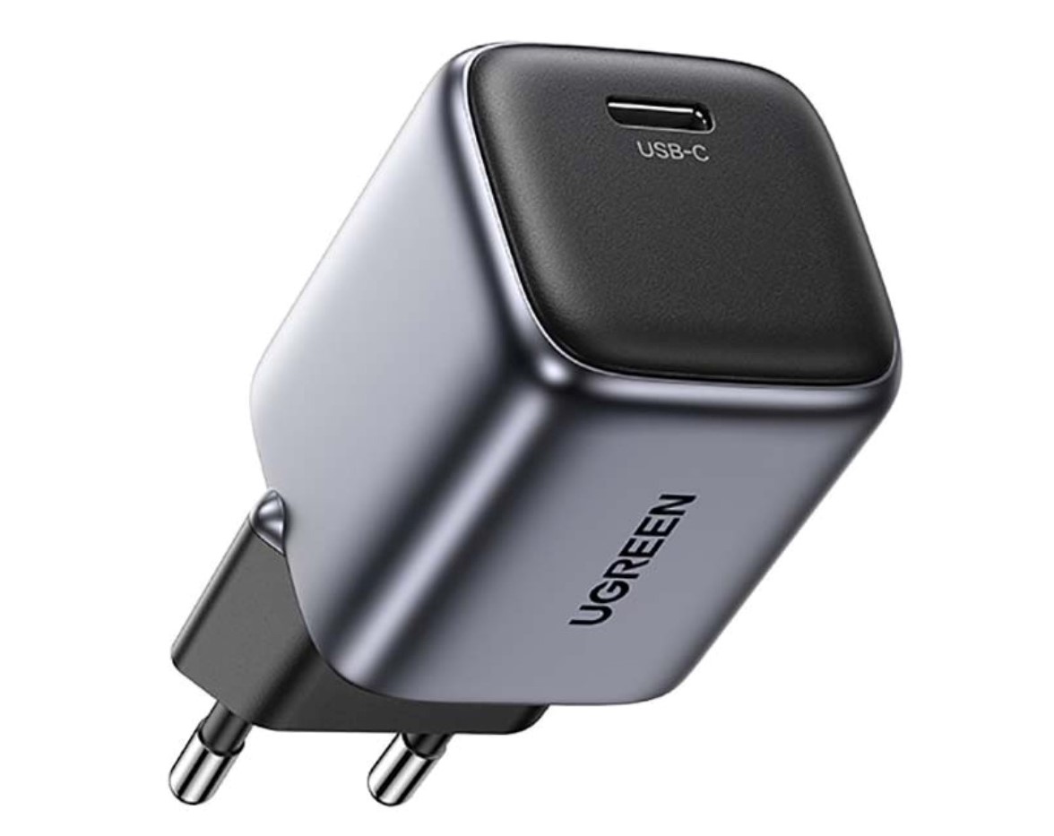 Зарядное устройство UGREEN CD319 (90666) 30W Nexode Mini USB-C PD GaN Fast Charger Grey
