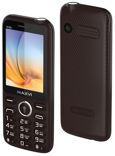 Мобильный телефон Maxvi K15n Brown