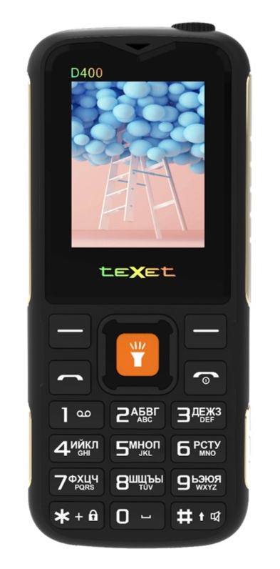 Мобильный телефон teXet TM-D400 Black