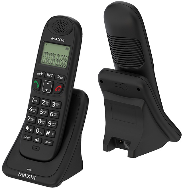 Радиотелефон Maxvi AM-01 black