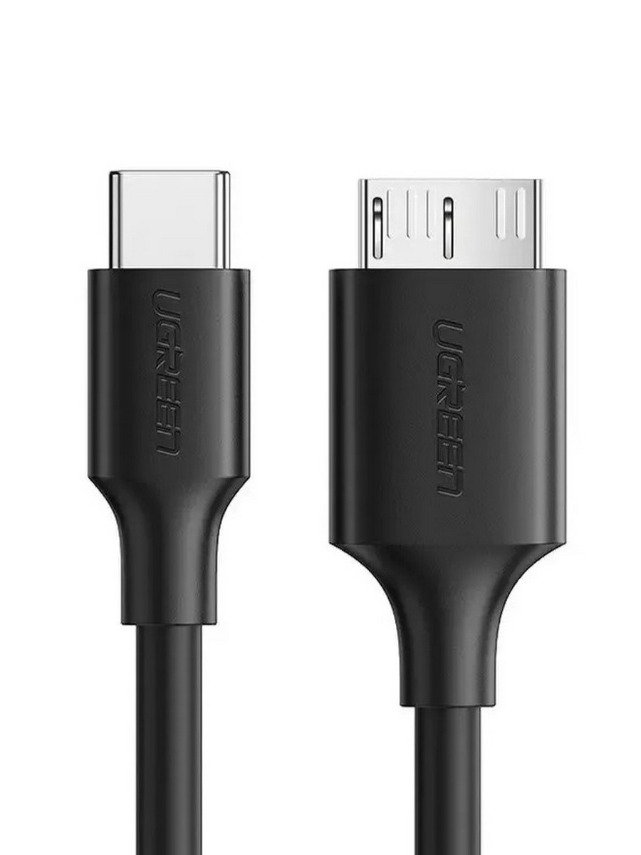 Кабель UGREEN US312 (20103) Длина 1 м черный Micro USB 3.0 To USB-C 3.1 3A