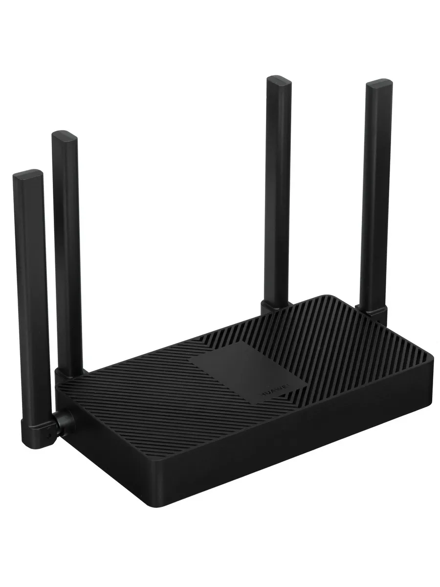 Роутер WiFi Huawei AX3S черный Dual Core 4 LAN 1000 Мбит/с 5(802.11ac) 6(802.11ax) IPv6 PSDN-AX30