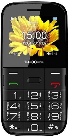 Мобильный телефон Texet TM-B227 Black