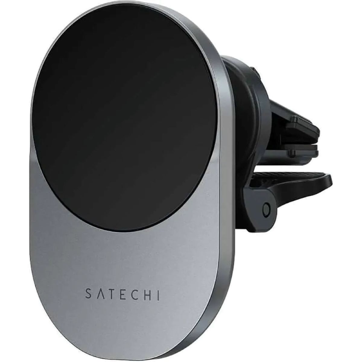 Автомобильное беспроводное зарядное устройство Satechi Qi2 Wireless Car Charger 15W. Цвет: серый