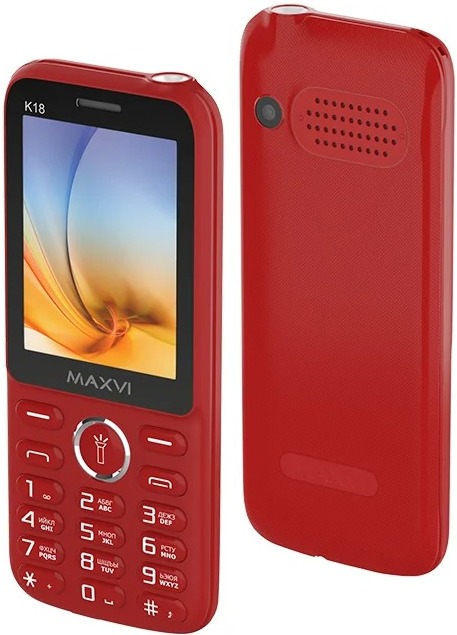 Мобильный телефон Maxvi K18 Red
