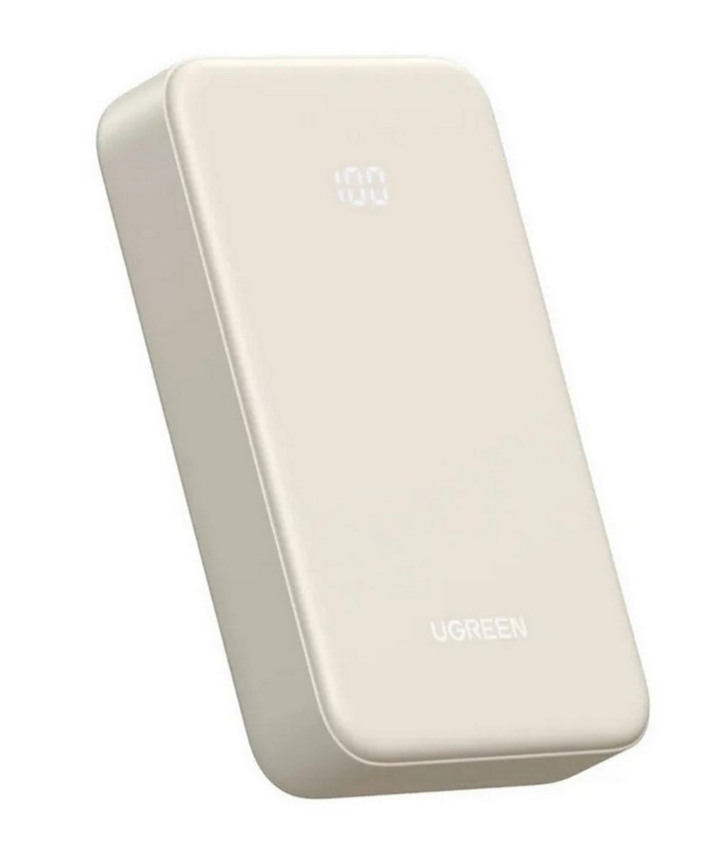 Внешний аккумулятор UGREEN PB531 (55837B) 20000mAh 30W Two-way Fast Charging бежевый