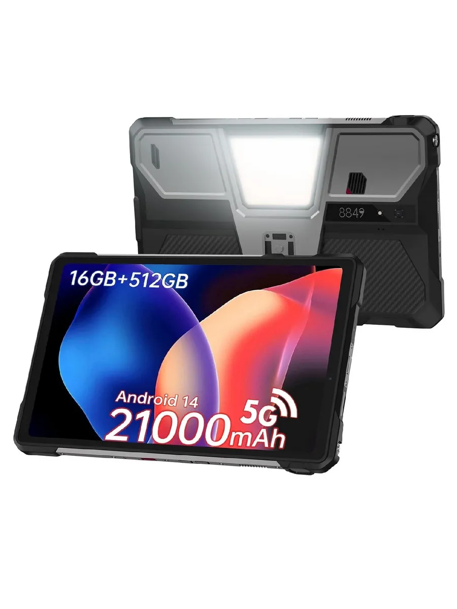 Планшет Unihertz Tank Pad 16/512Gb Black EU