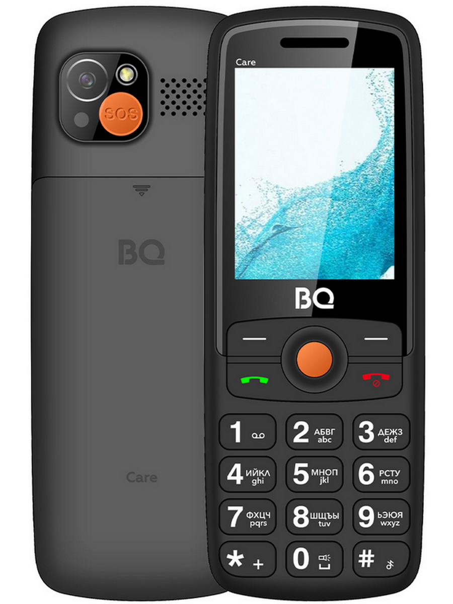 Мобильный телефон BQ 2459 Care Black