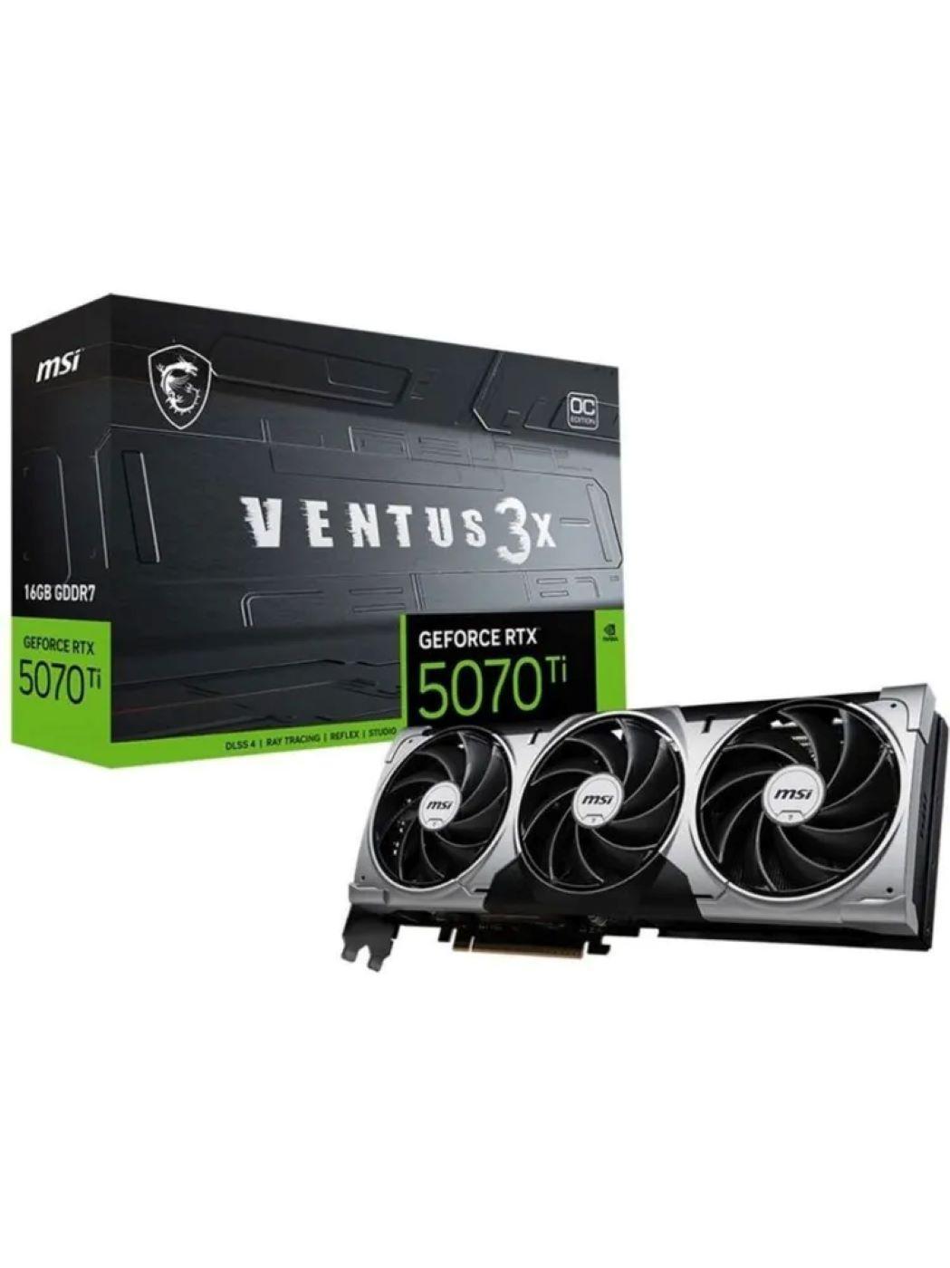 MSI GeForce RTX 5070 Ti 16G VENTUS 3X OC