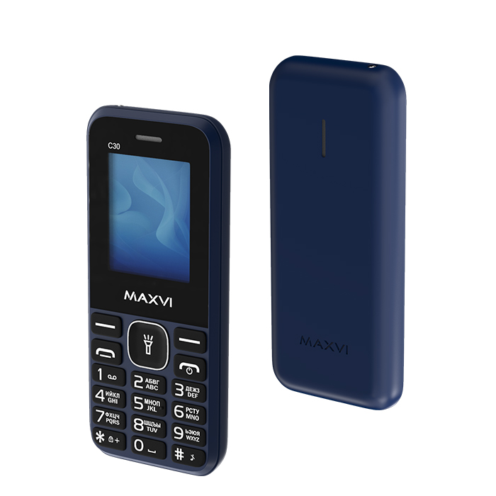 Мобильный телефон Maxvi C30 Blue