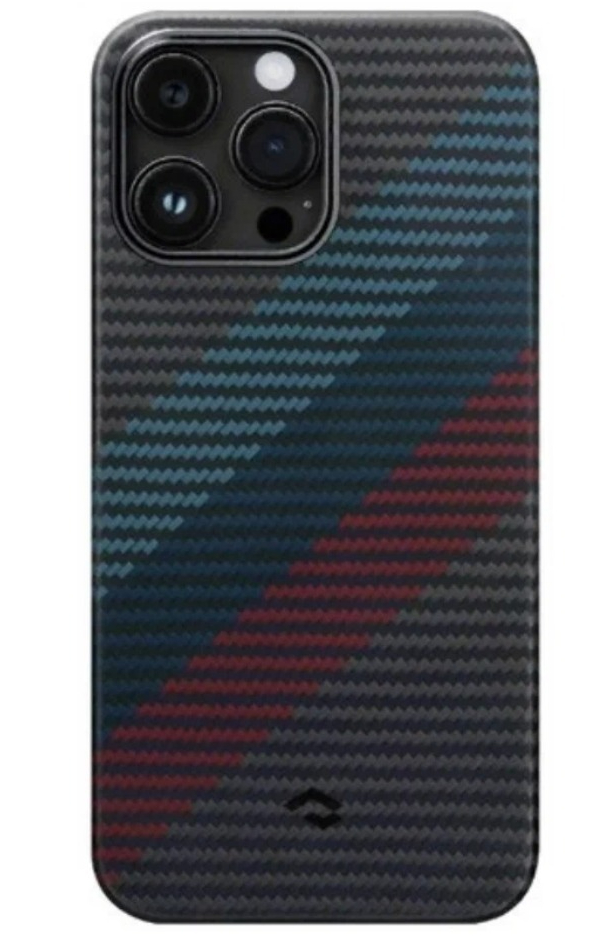 Чехол Pitaka MI1401P для iPhone 14 Pro Movement, Fusion Weaving MagEZ Case 3, 6.1 кевлар