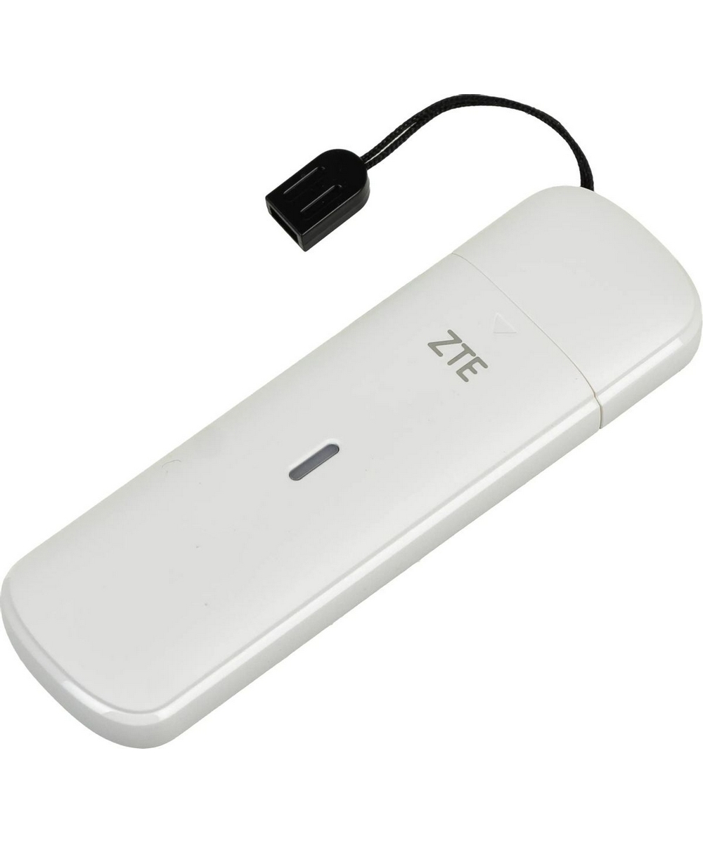 Модем ZTE MF833N 2G/3G/4G USB Firewall +Router внешний белый