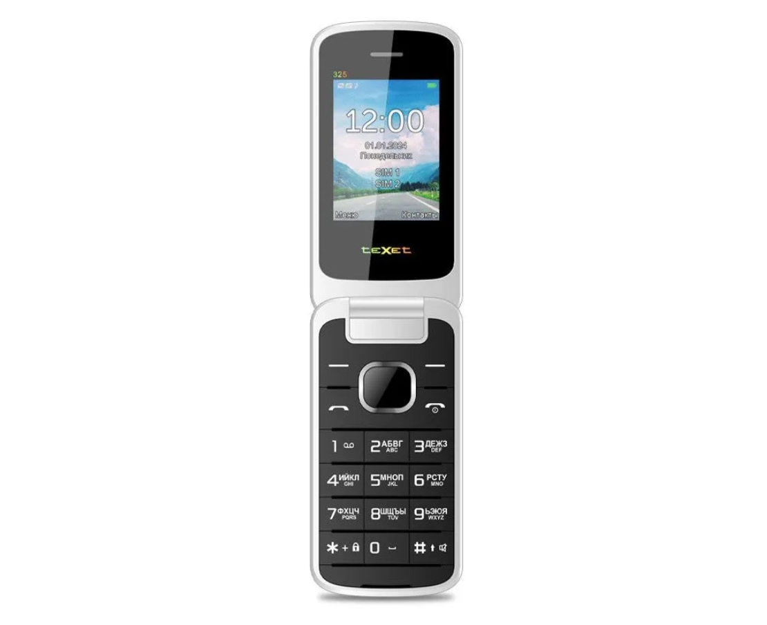 Мобильный телефон Texet TM-325 Антрацит