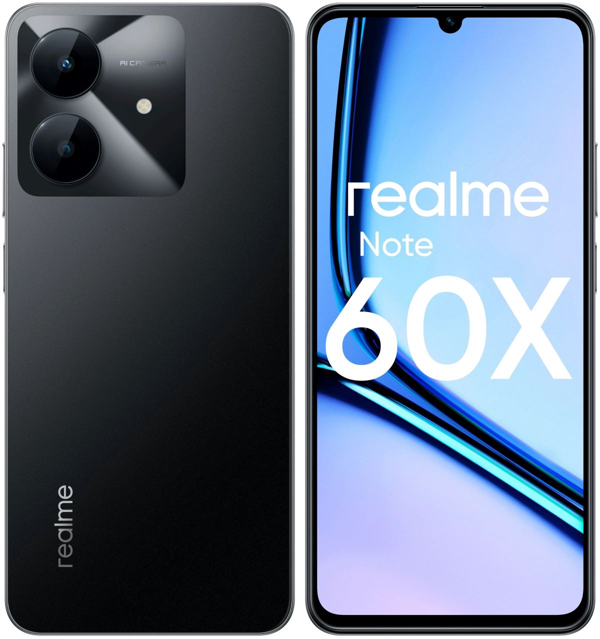 Смартфон Realme Note 60X 3/64GB Black