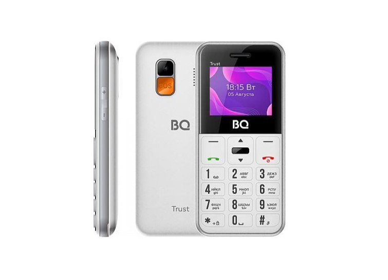 Мобильный телефон BQ 1866 Trust White