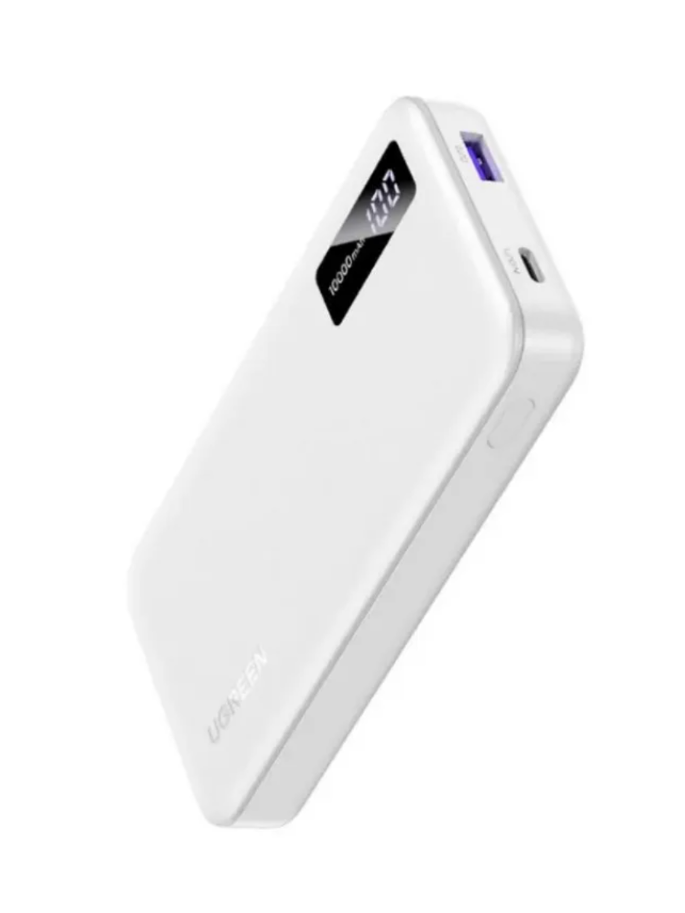 Внешний аккумулятор UGREEN PB311 (35577) 10000mAh Mini Quick Charging 20W Power Bank. Цвет: белый