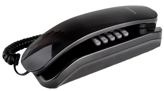 Проводной телефон teXet TX-215 цвет черный