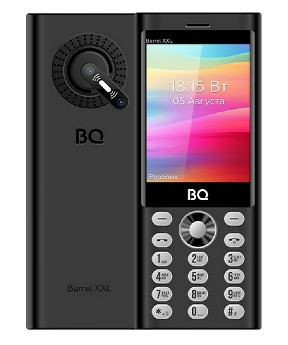 Мобильный телефон BQ 3598 Barrel XXL Black+Silver