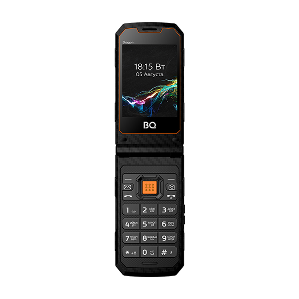 Мобильный телефон BQ 2822 Dragon Black Orange