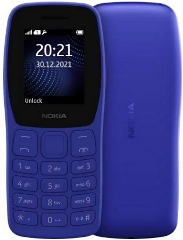 Мобильный телефон Nokia 105 DS 2022 TA-1428 Blue