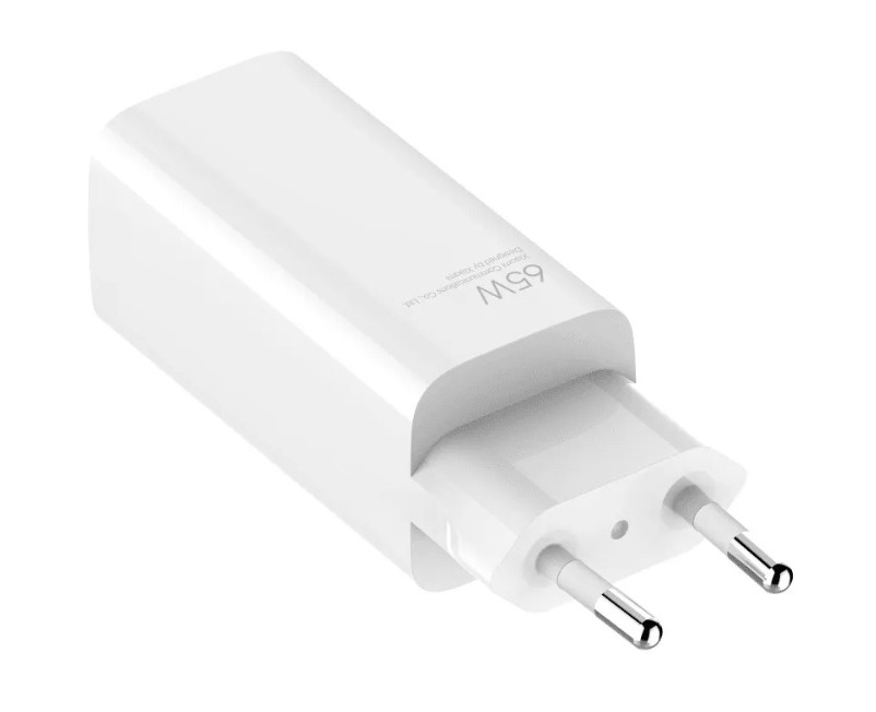 Зарядное устройство Xiaomi Mi 65W GaN Charger (Type-A + Type-C) AD652GEU White