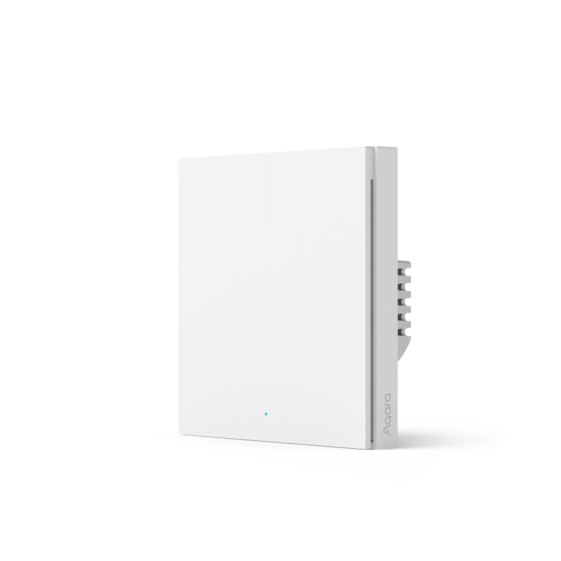 Выключатель Aqara Smart wall switch H1 (with neutral, single rocker) WS-EUK03 RU